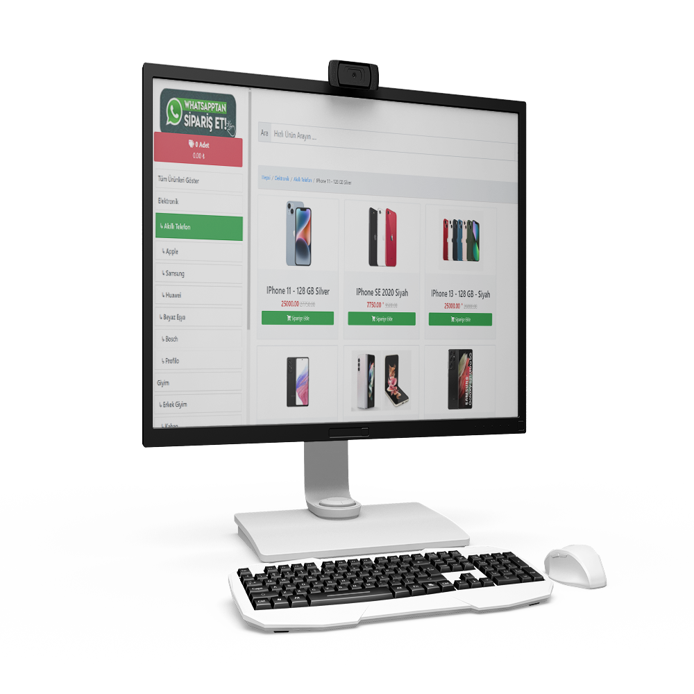 Whatsapp Sipariş Sitesi #2